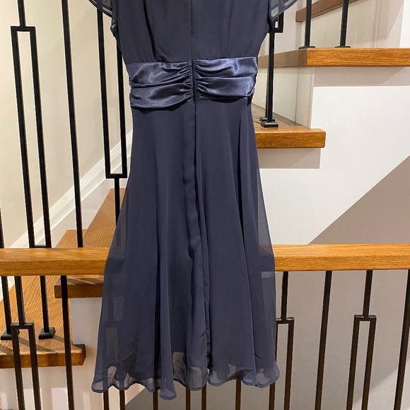 Connected Apparel dark blue party dress - Picture 7 of 9